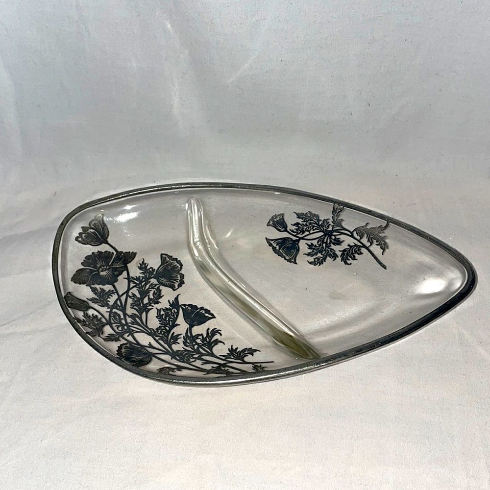 Beautiful glass candy dish